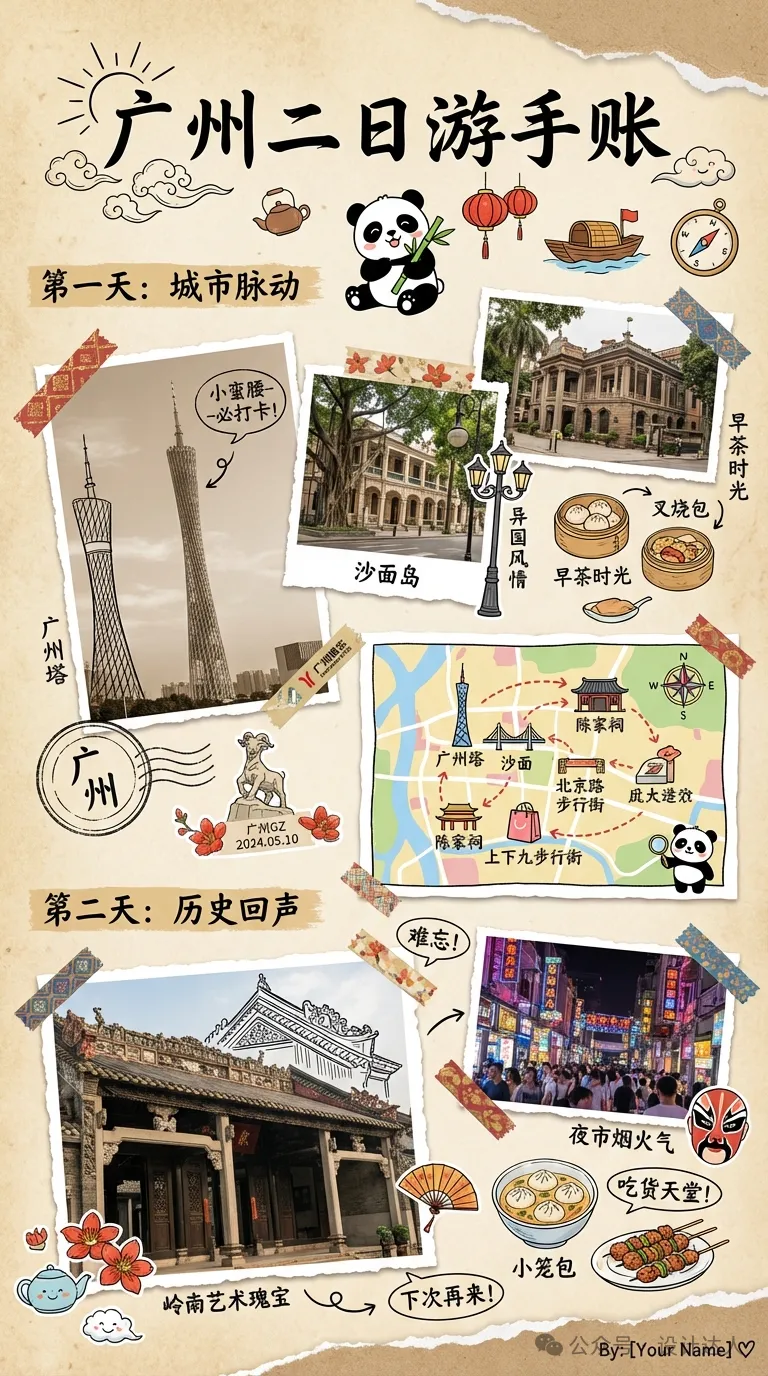 一句话搞定精美手账